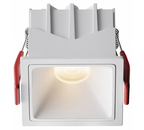 Встраиваемый светильник Maytoni Alfa LED DL043-01-10W3K-SQ-W-1