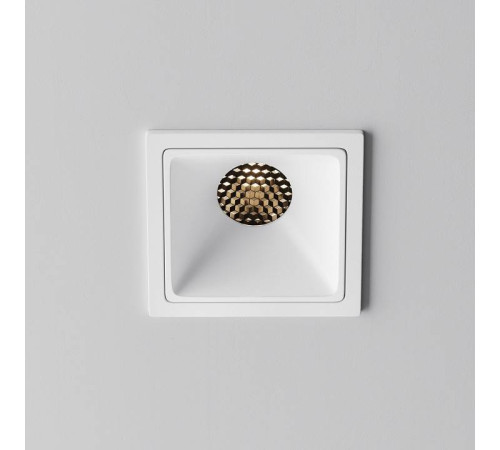 Встраиваемый светильник Maytoni Alfa LED DL043-01-10W3K-SQ-W-1