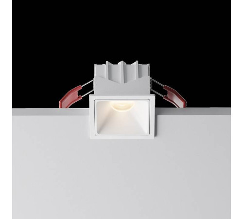 Встраиваемый светильник Maytoni Alfa LED DL043-01-10W3K-SQ-W-1