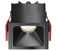 Встраиваемый светильник Maytoni Alfa LED DL043-01-10W4K-SQ-B-1