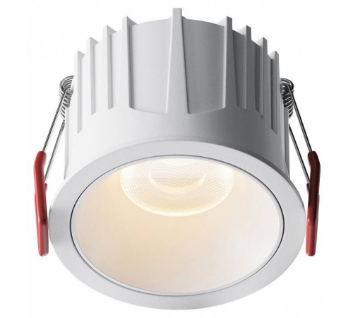 Встраиваемый светильник Maytoni Alfa LED 15 Вт 3000 K белый DL043-01-15W3K-RD-W-1