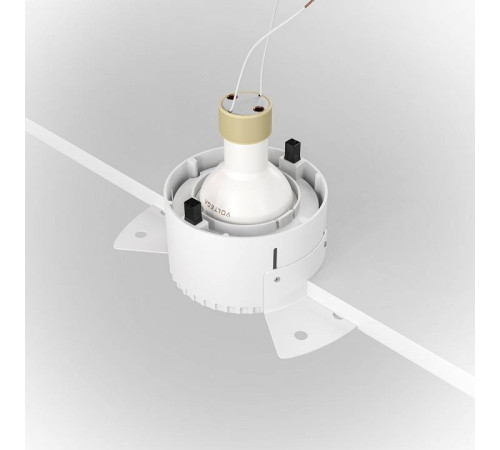 Встраиваемый светильник Maytoni Share DL051-01-GU10-RD-W