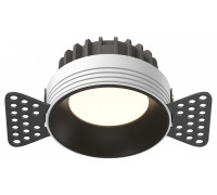 Встраиваемый светильник Maytoni Technical Okno DL055-8W3-4-6K-TRS-B