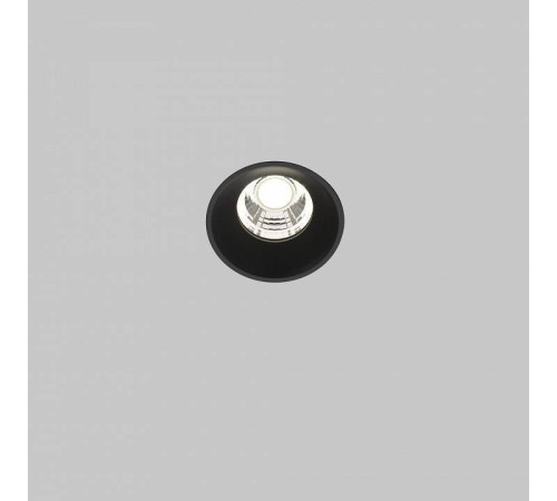 Встраиваемый светильник Maytoni Round DL058-7W4K-TRS-B