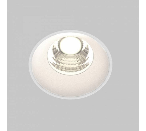Встраиваемый светильник Maytoni Round DL058-7W4K-TRS-W