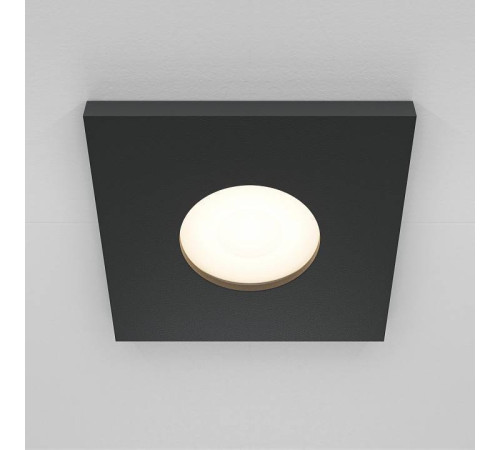 Встраиваемый светильник Maytoni Stark GU10 квадратный DL083-01-GU10-SQ-B