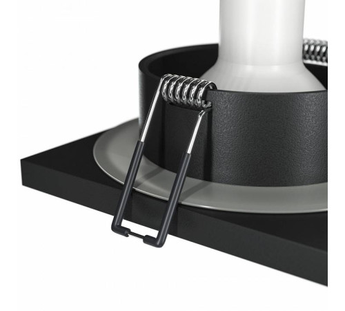 Встраиваемый светильник Maytoni Stark GU10 квадратный DL083-01-GU10-SQ-B