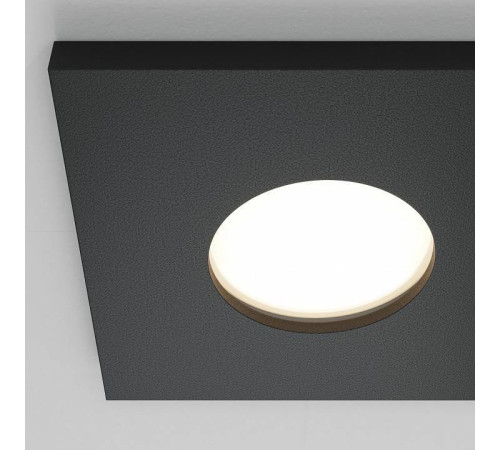 Встраиваемый светильник Maytoni Stark GU10 квадратный DL083-01-GU10-SQ-B