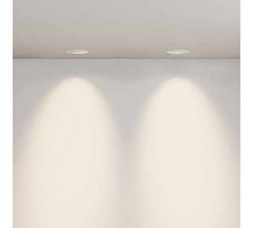 Встраиваемый светильник Maytoni Lens DL105-12W3K-W