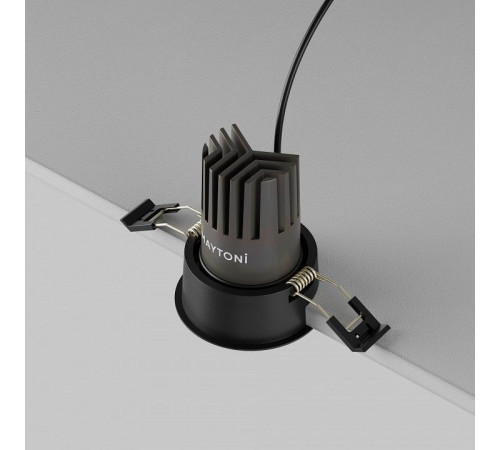 Встраиваемый светильник Maytoni DL115-10W-3K-B