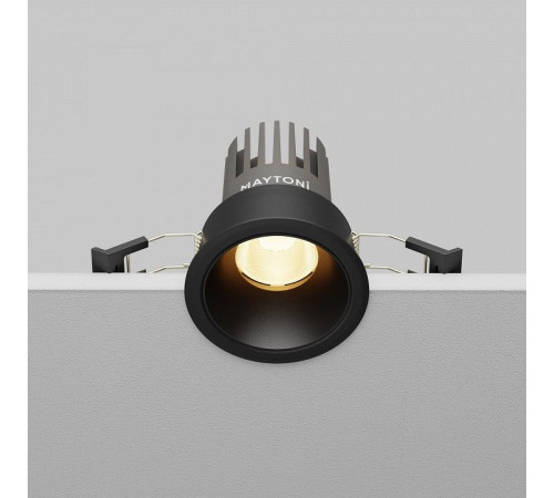Встраиваемый светильник Maytoni DL115-10W-3K-B