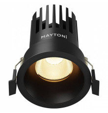 Встраиваемый светильник Maytoni Dip DL117-15W-2.7K-B