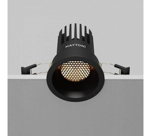 Встраиваемый светильник Maytoni Dip DL117-15W-2.7K-B