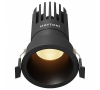 Встраиваемый светильник Maytoni Dip DL118-15W-2.7K-B