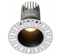 Встраиваемый светильник Maytoni  DL120-10W-3K-TRS-B