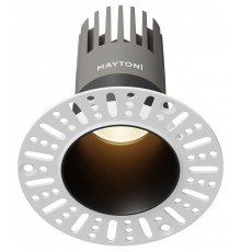 Встраиваемый светильник Maytoni  DL120-10W-3K-TRS-B