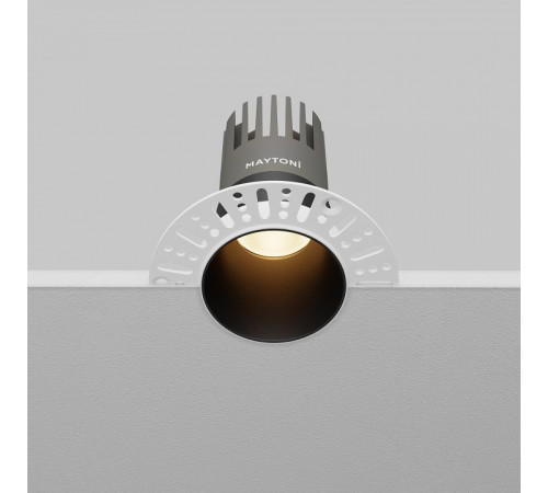 Встраиваемый светильник Maytoni DL120-10W-3K-TRS-B