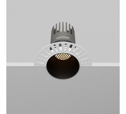 Встраиваемый светильник Maytoni DL120-10W-3K-TRS-B