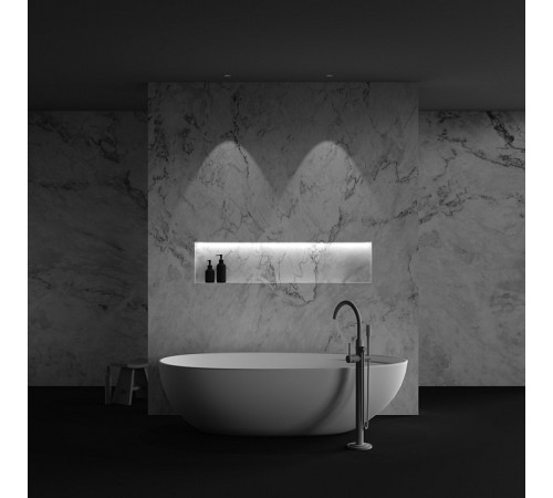 Встраиваемый светильник Maytoni 10 Вт 3000 K белый DL120-10W-3K-TRS-W