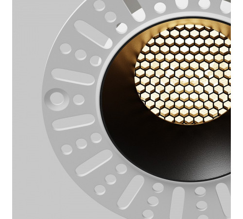 Встраиваемый светильник Maytoni DL121-15W-3K-TRS-B