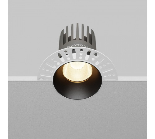 Встраиваемый светильник Maytoni DL121-15W-3K-TRS-B