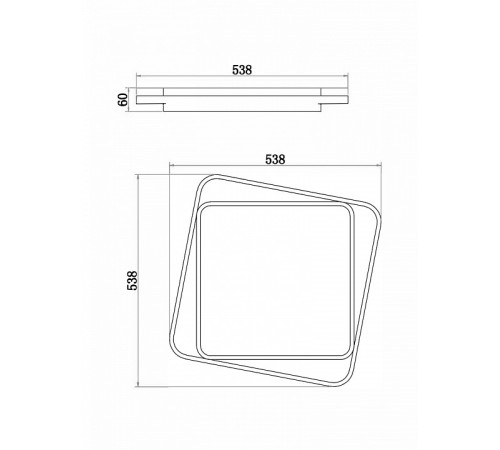 Накладной светильник Freya FR10030CL-L88W