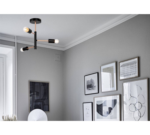 Люстра на штанге Freya Matis FR4010CL-03GB