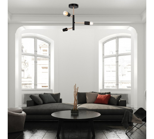 Люстра на штанге Freya Matis FR4010CL-03GB