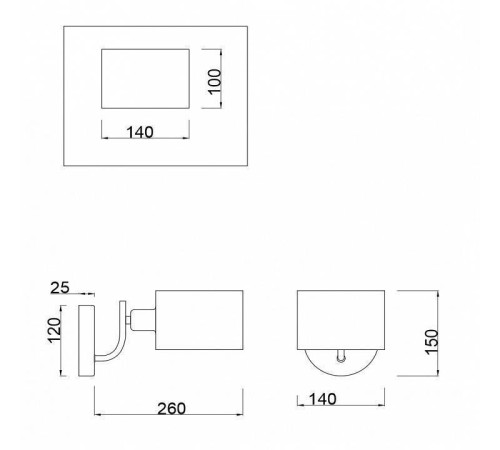 Бра Freya Anita FR5012WL-01CH