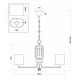 Подвесная люстра Freya Elin 5 ламп FR5016PL-05CH