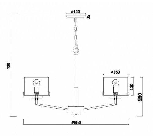 Подвесная люстра Freya Karen FR5096PL-05CH