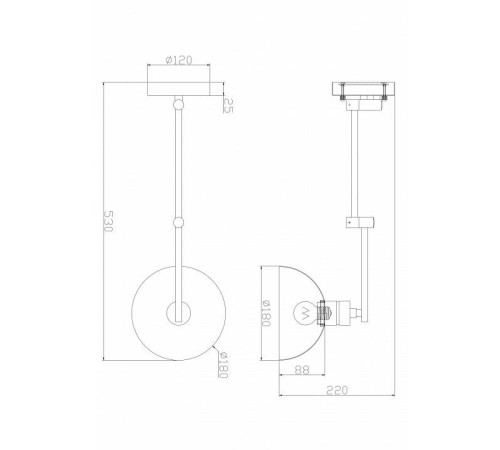 Бра Freya Cover FR5290WL-01B