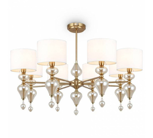 Люстра на штанге Freya Raise FR5369CL-08BS