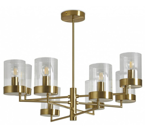 Люстра на штанге Freya Clip FR5426PL-08BS