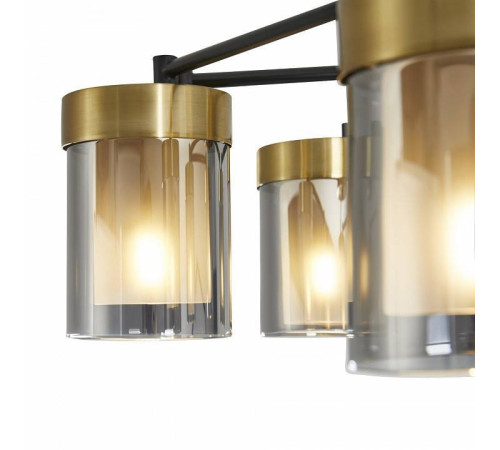 Люстра на штанге Freya Lora FR5432PL-06BBS