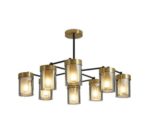 Люстра на штанге Freya Lora FR5432PL-08BBS