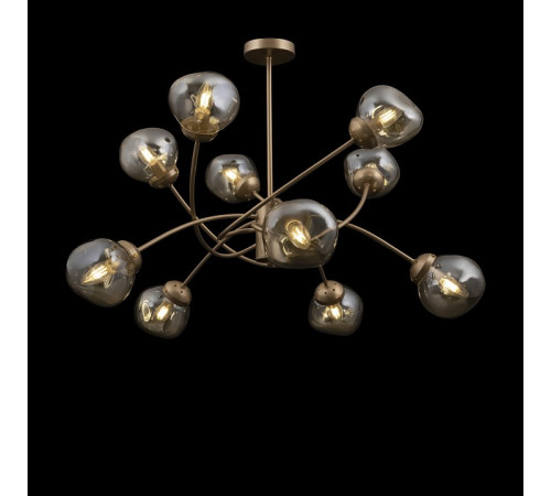 Люстра на штанге Freya FR8017PL-10MG