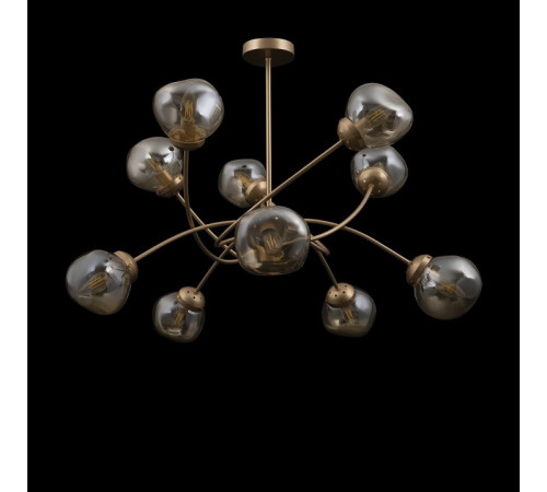 Люстра на штанге Freya FR8017PL-10MG