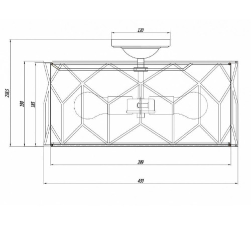 Светильник на штанге Maytoni Messina H223-PL-03-G