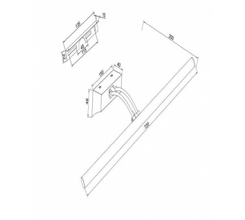 Подсветка для картины Maytoni Fino MIR003WL-L16CH