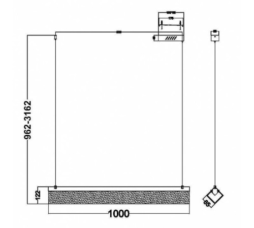 Подвесной светильник Maytoni Petra MOD250PL-L36BS3K
