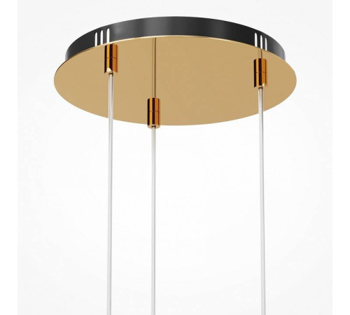 Подвесная люстра Maytoni Drop LED 33 Вт 3000K Золото MOD273PL-L33G3K