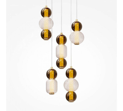 Подвесная люстра Maytoni Drop MOD273PL-L80G3K