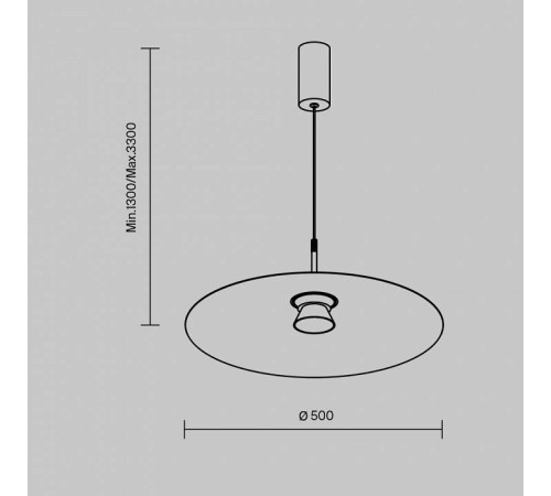 Подвесной светильник Maytoni Platte MOD352PL-L10W3K1