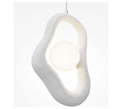 Подвесной светильник Maytoni Opus 1xE27 белый MOD380PL-01W