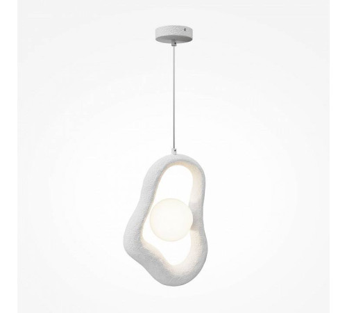 Подвесной светильник Maytoni Opus 1xE27 белый MOD380PL-01W