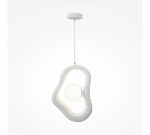 Подвесной светильник Maytoni Opus 1xE27 белый MOD380PL-01W