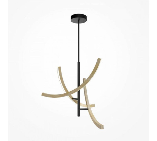 Люстра на штанге Maytoni Wabi MOD428PL-L27BK