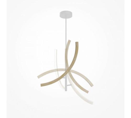 Люстра на штанге Maytoni Wabi MOD428PL-L27BK