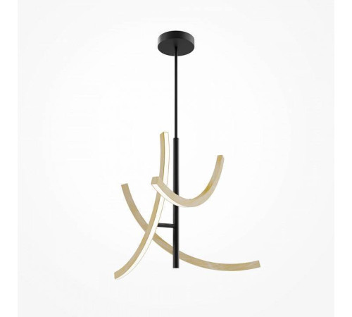 Люстра на штанге Maytoni Wabi MOD428PL-L27BK